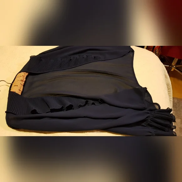 🦋Host Pick🦋 Vintage sheer cover-up Lavender of Melbourne - Picture 8 of 9